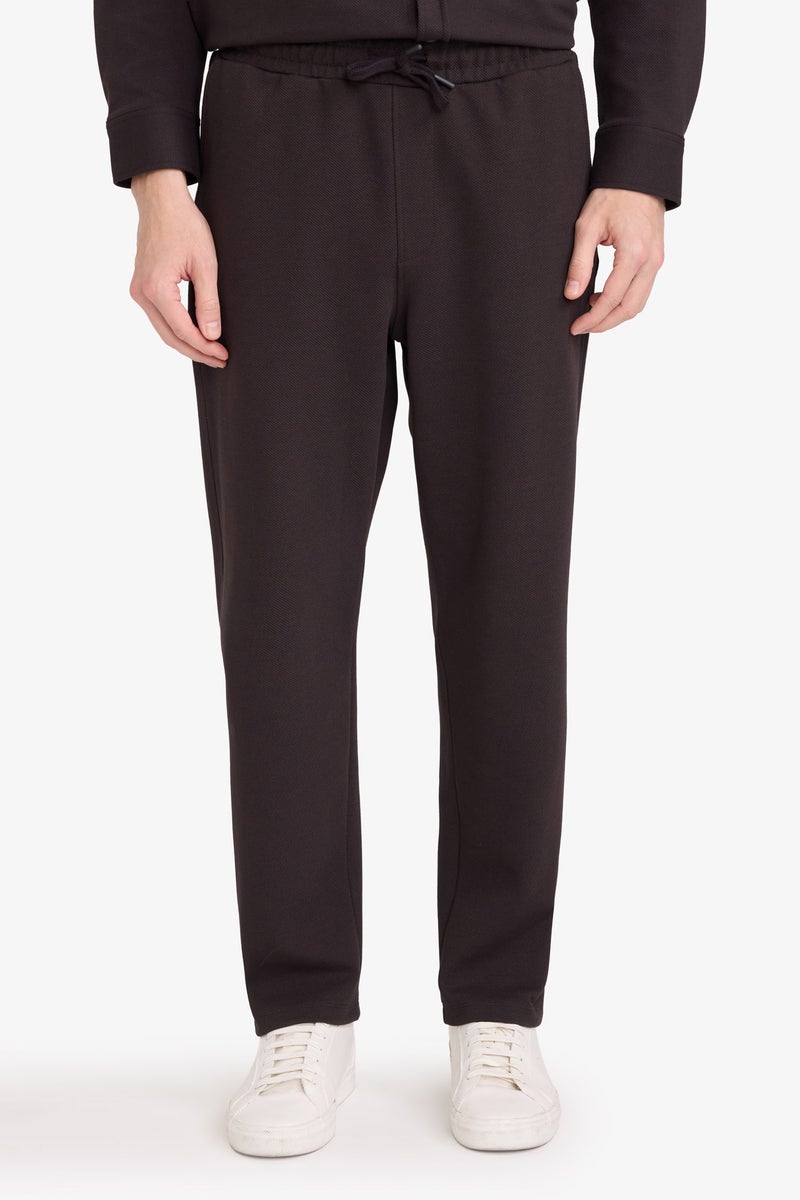 DeFacto Brown Man Relax Fit Elastic Waist Sports Pants Casual - Image 3